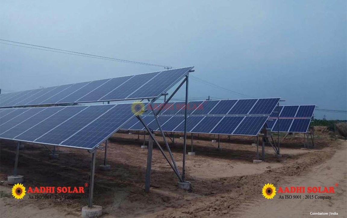 Aadhi Solar Power Plant On Grid